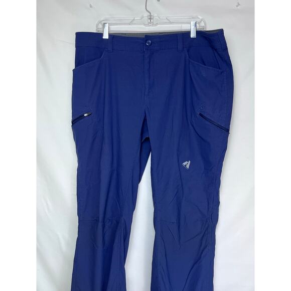 Eddie Bauer First Ascent Men's 40 x 32 Blue Straight Leg Pant Hiking Outdoors - Picture 8 of 10